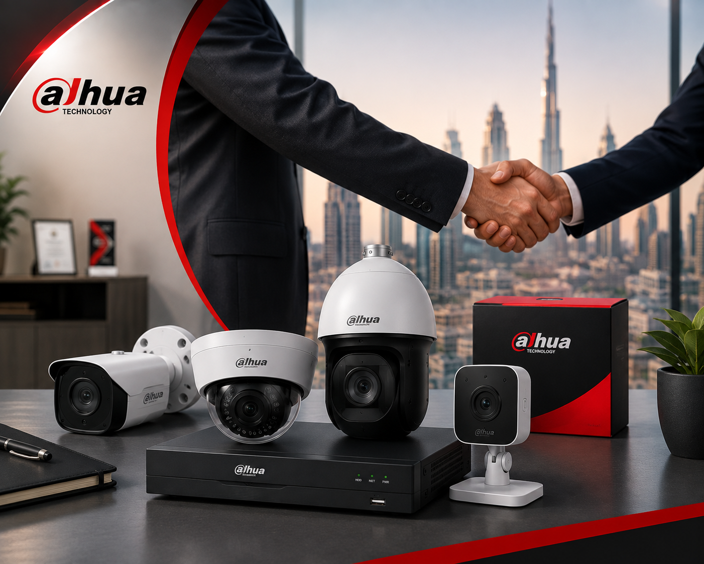 Dahua authorized supplier in Dubai for businesses